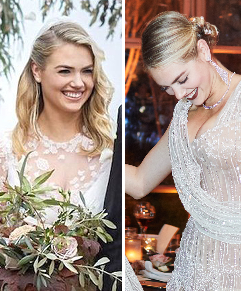 Kate upton wedding outlet dress photos