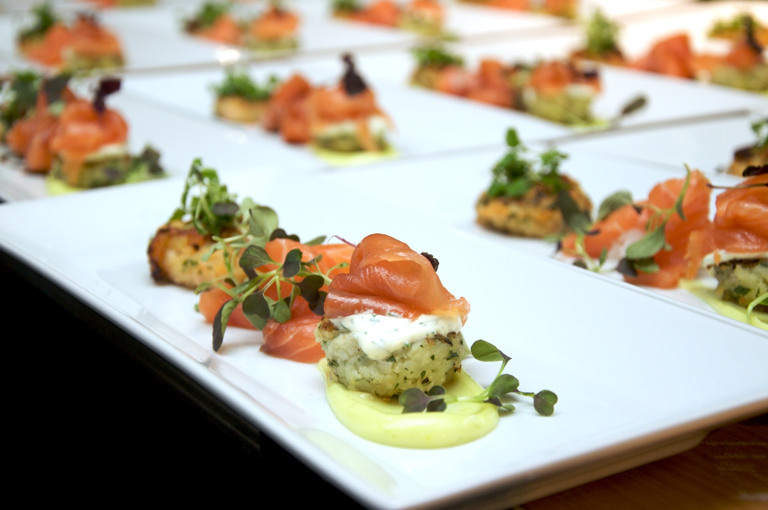 hors d'oeuvres - how to plan a corporate event