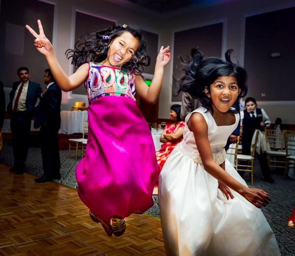 Kids Wedding Entertainment - Little Girls On Dance Floor