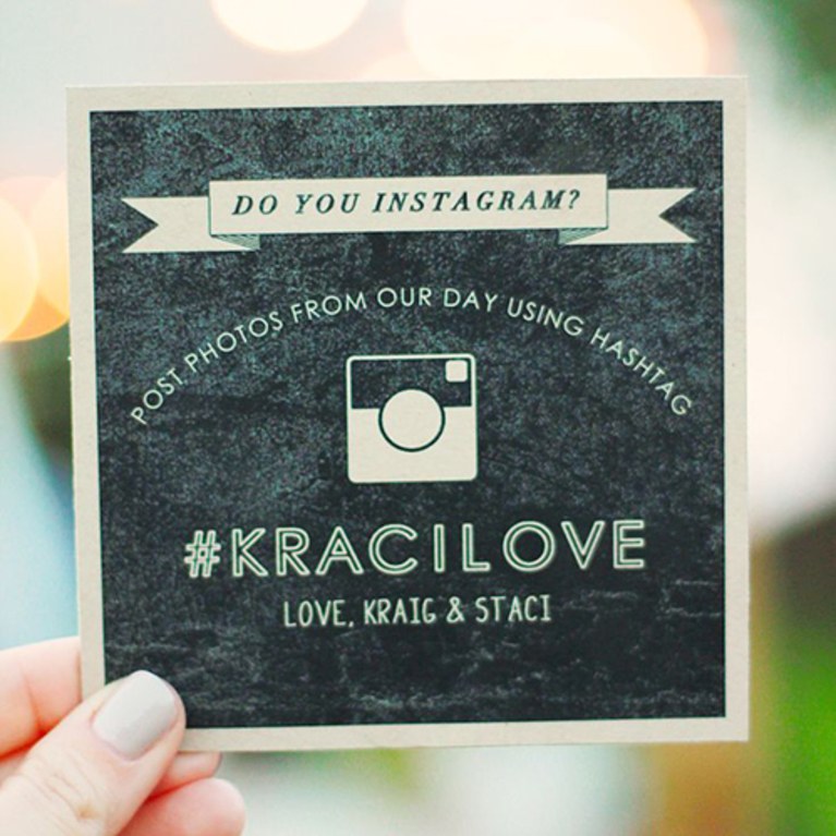 How To Get A Fab Wedding Hashtag Even When You Re Not Creative