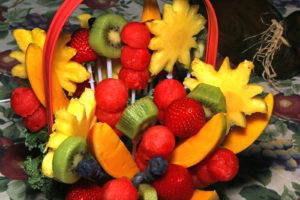 Fruit Arrangements in basket