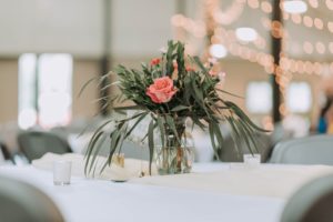 Roses centerpiece